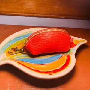 portland leather taco keychain sugar